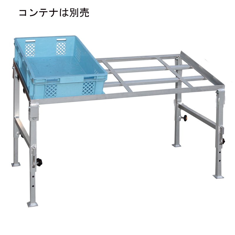 ハラックス アルミ製傾斜付作業台 (角度固定タイプ) 台五郎 SD-1157K