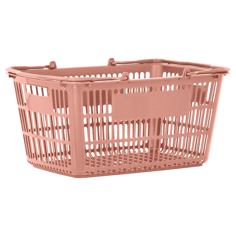 スーパーメイト 買い物カゴ SS-33E チェリーピンク 5個セット
