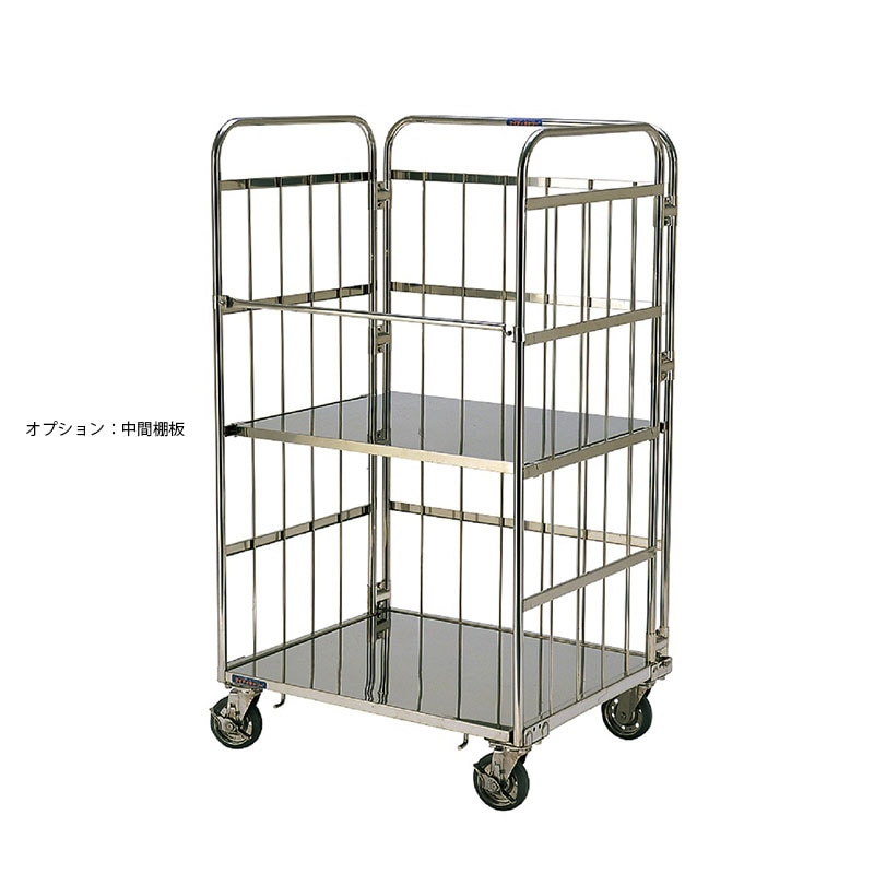 テックサス SUSロールボックスパレット用 中間棚板 TN-4F