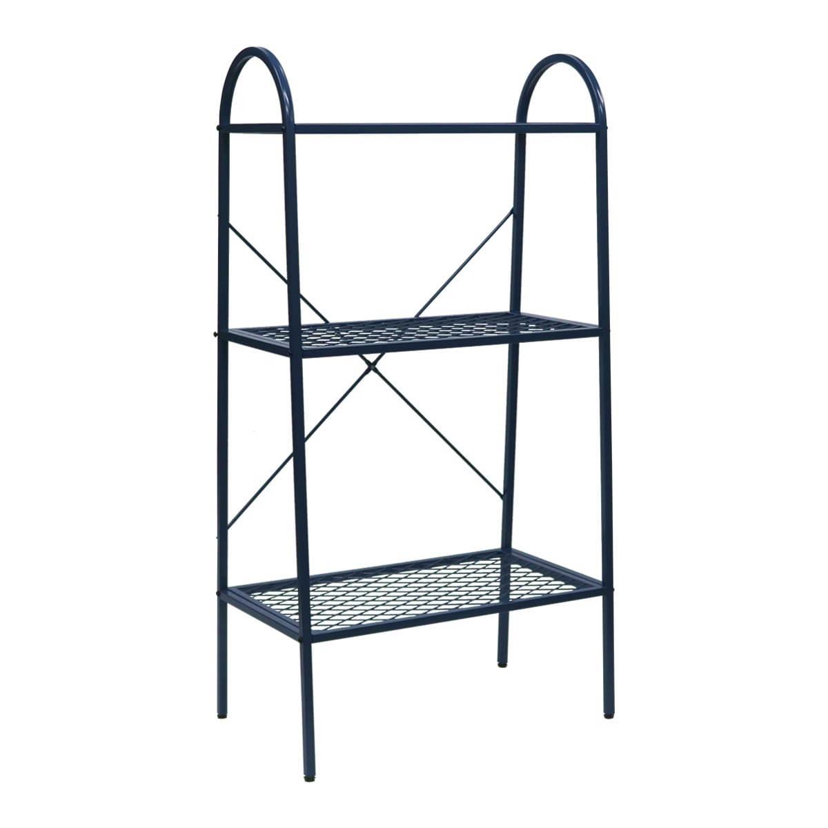 住まいスタイル オープン３段ラック TWILL ツイル TW002BLU