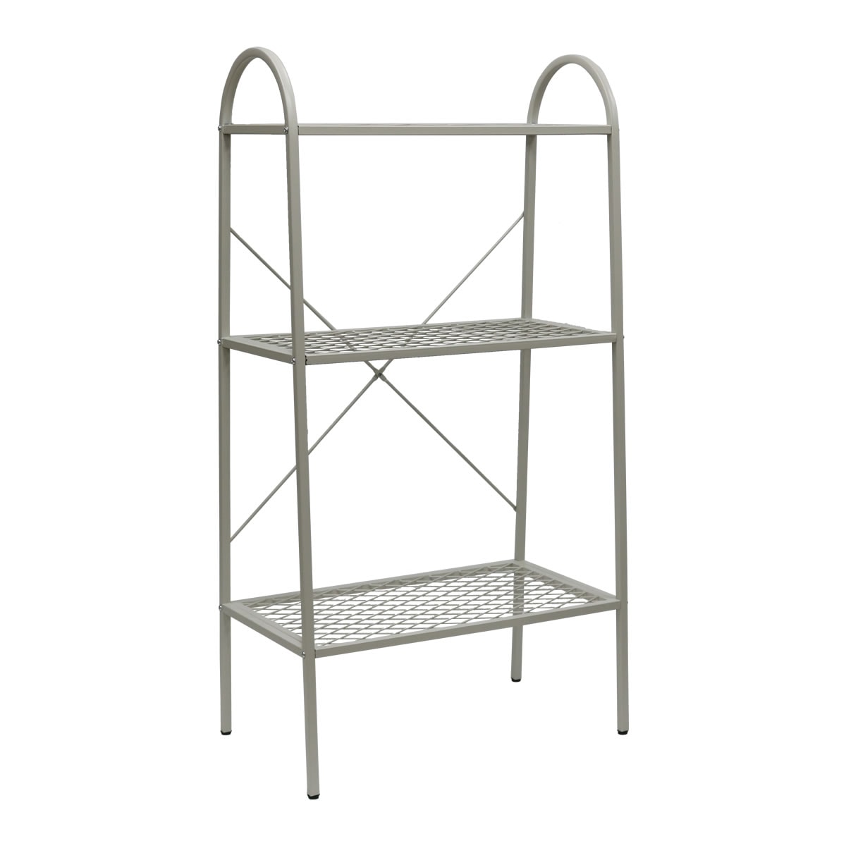 住まいスタイル オープン３段ラック TWILL ツイル TW002WHT