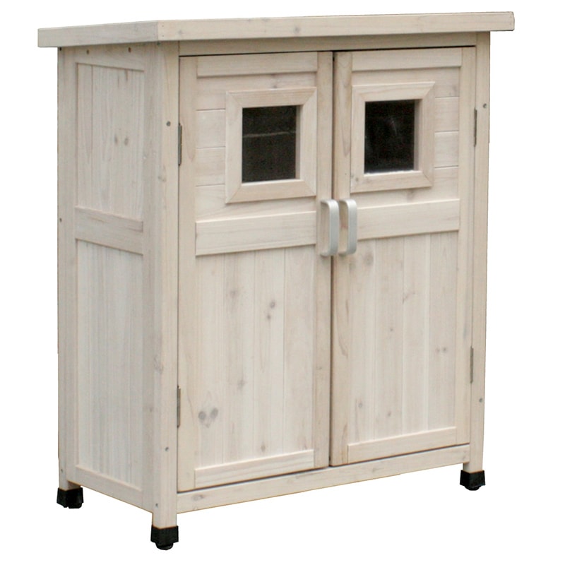 住まいスタイル ベランダ薄型収納庫920 SPG-002 WHT