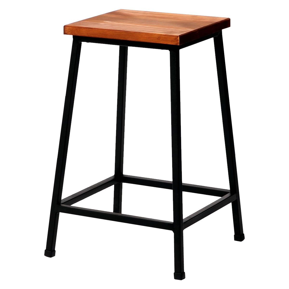 住まいスタイル ブリック 天然木製スツール ロータイプ PR-BS49LO