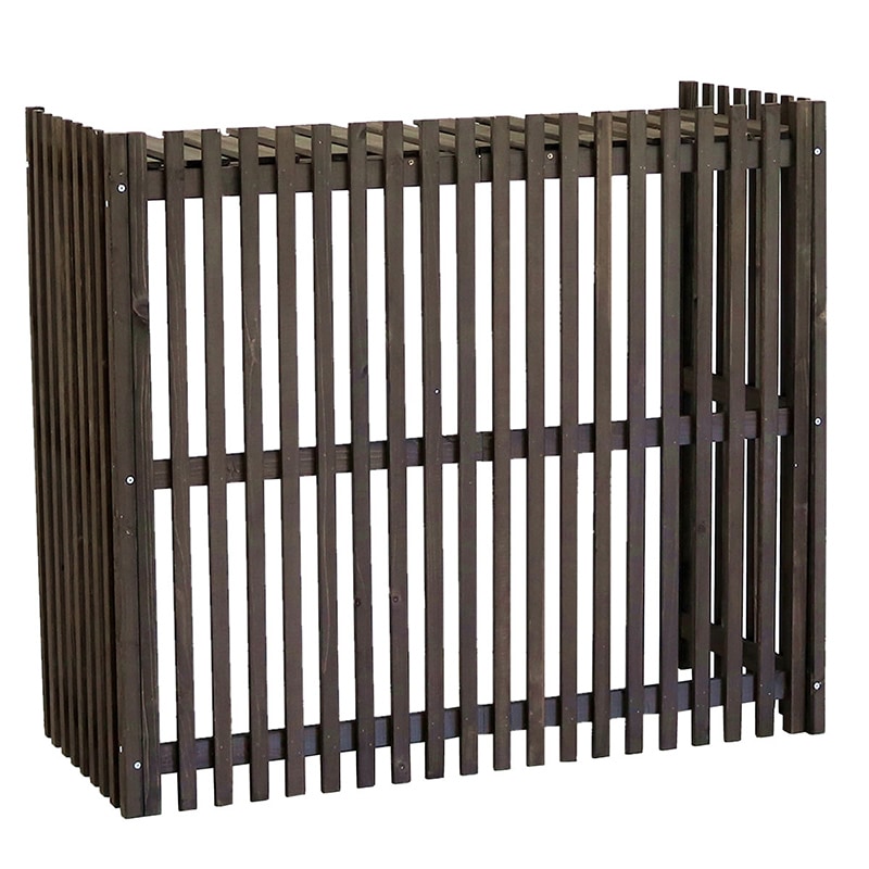 住まいスタイル 縦格子モダン室外機カバー 幅102.5 MODACO(モダコ) AC-L930 