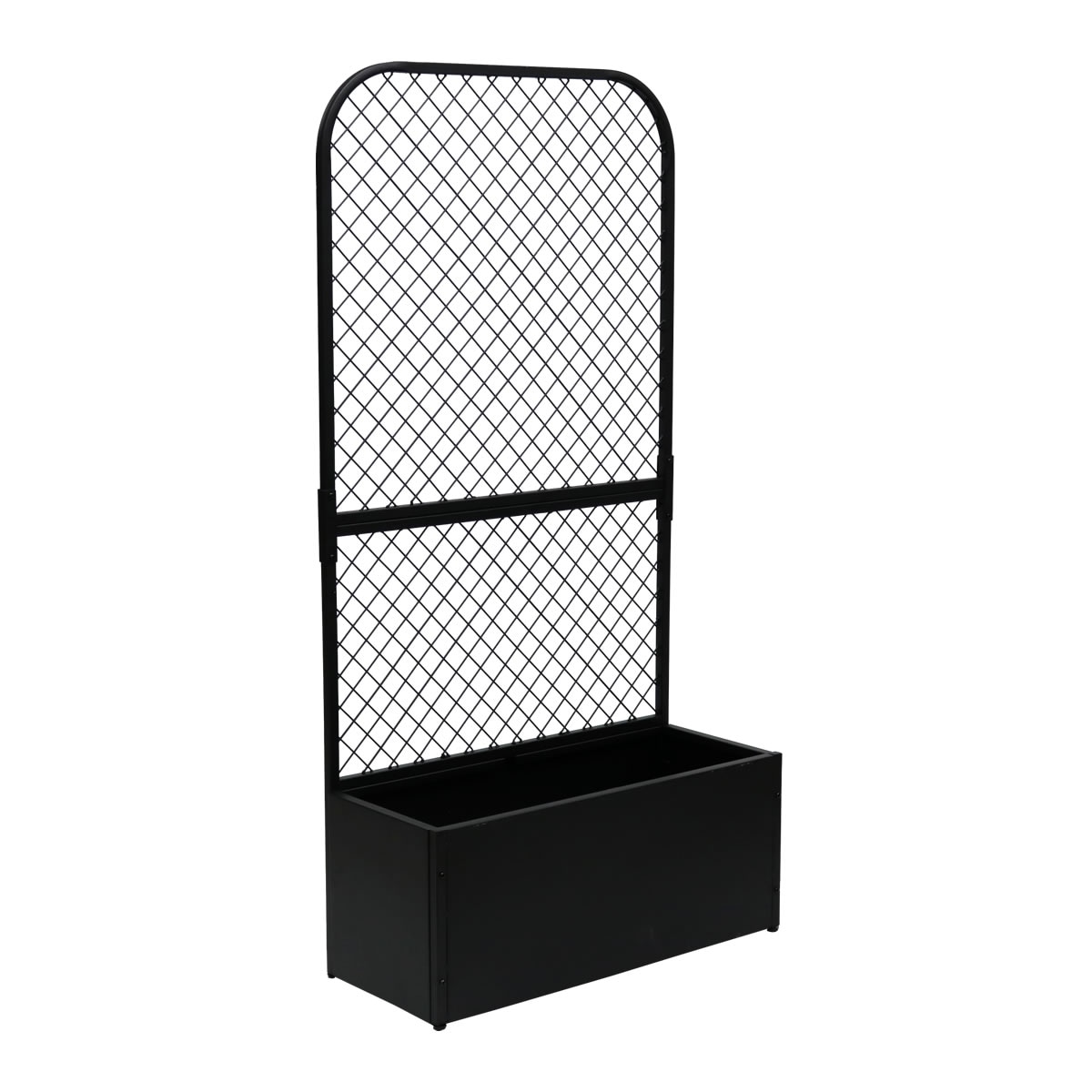 住まいスタイル プランターBOX付きフェンス TWILL ツイル TW001BLK