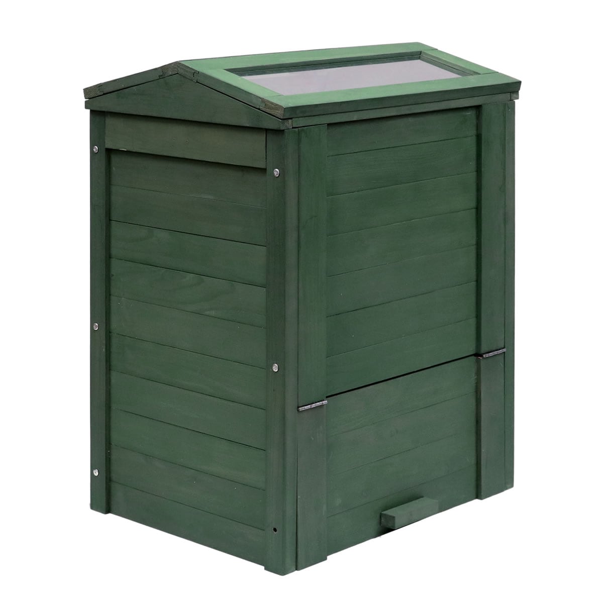 住まいスタイル 木製窓付コンポスト 90L OWN オウン  CPT45DGR