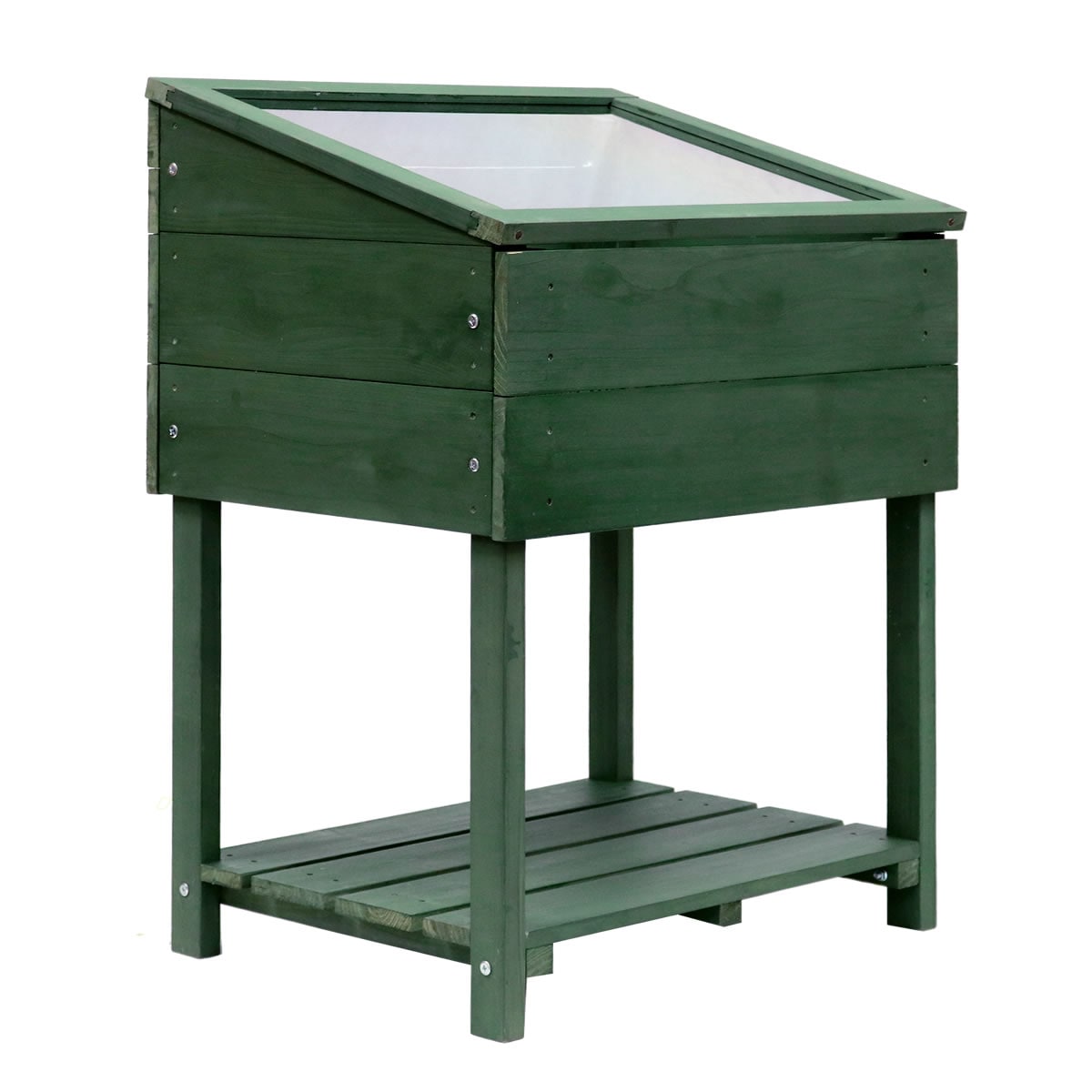 住まいスタイル 木製窓付グリーンハウス 温室 OWN オウン GRH45DGR