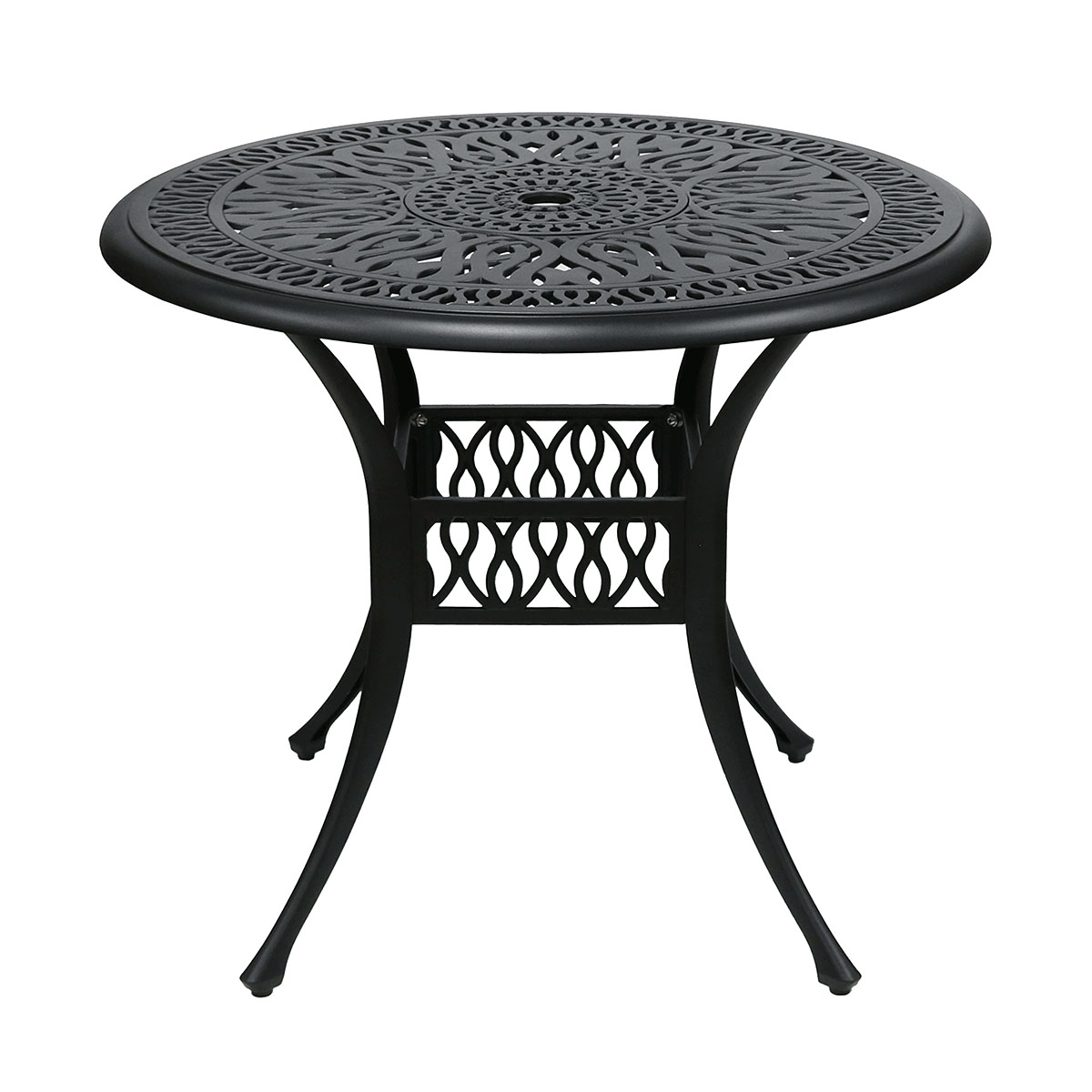 住まいスタイル アルミ製ラウンドテーブル単品販売「トルペ」 BKS-RT900