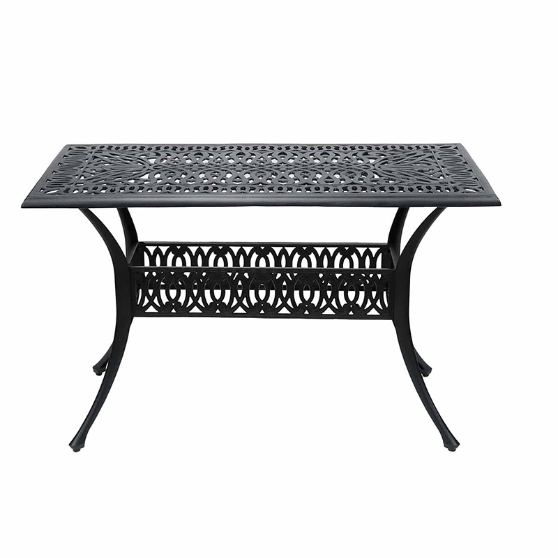 住まいスタイル アルミ製レクタングルテーブル単品販売「トルペ」 BKS-RG124