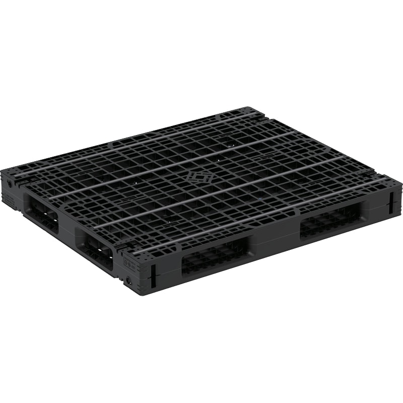 三甲 サンコー パレット4方差し両面使用型 R4-1012-9 再生ブラック