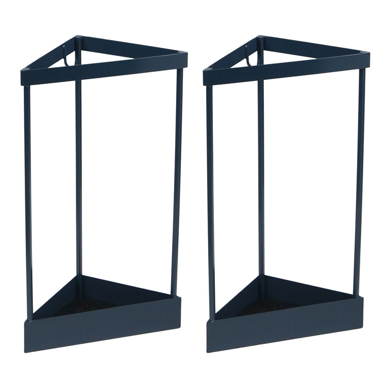 住まいスタイル「ASPESH」 アスペシュ アンブレラスタンド (コーナー) 2個セット IF-N0045-2P-BLU