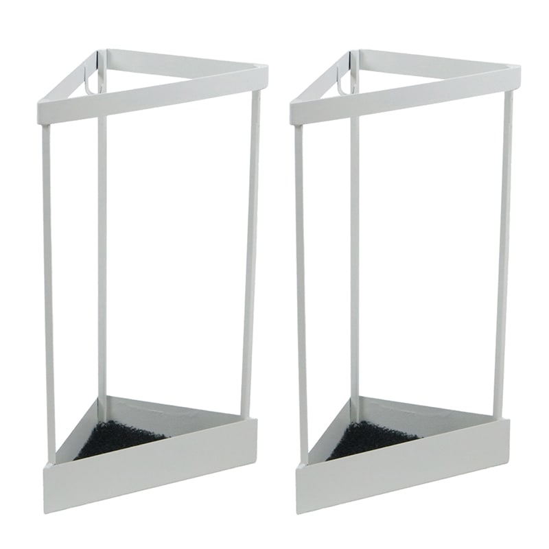 住まいスタイル「ASPESH」 アスペシュ アンブレラスタンド (コーナー) 2個セット IF-N0045-2P-WHT