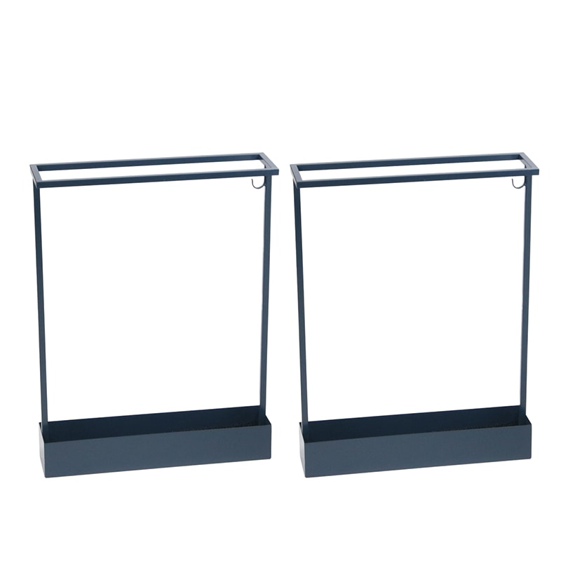 住まいスタイル「ASPESH」 アスペシュ アンブレラスタンド (レクタングル) 2個セット IF-N0044-2P-BLU