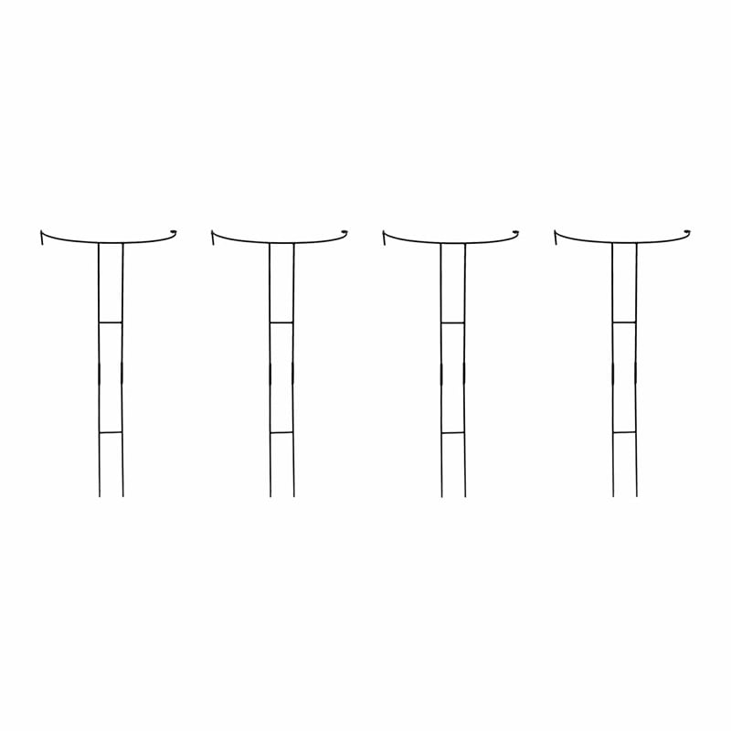 住まいスタイル アイアン製植物サポーター 幅45 4本セット IF-N0047-4P
