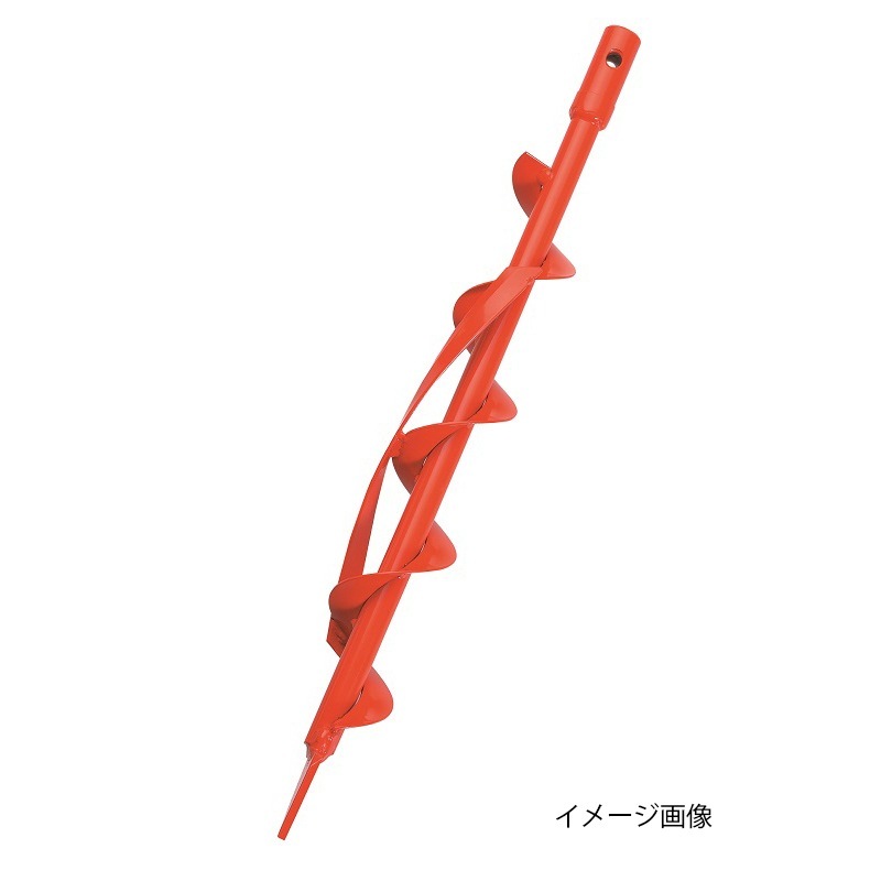 東亜インターシステム スパイラルボーラー 取替ドリル 125mm 穴掘り 杭 回転 替刃