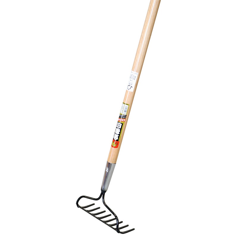 金象 8本爪レーキ 1200 柄付