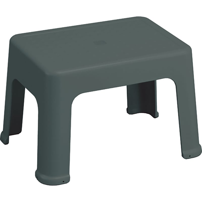 小原産業 プラステップ 一体型踏み台 幅34×高さ22cm グレー ST-343