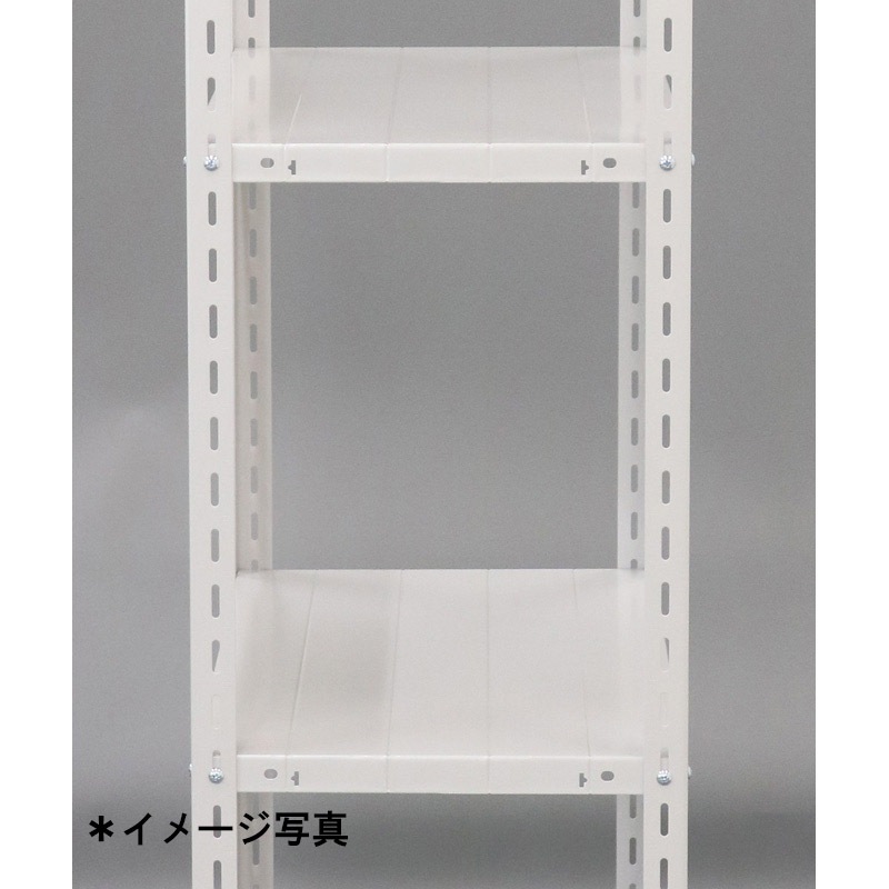 スチールラック 業務用 高さ120 幅150 奥行45cm 天地 3段 軽量 ATK型 耐荷重 120kg/段 収納棚 棚 スチール棚 ラック 日本製 アサカ ホワイト グレー 大型収納 店舗 倉庫 整理棚 事務所 物品棚 バックヤード 強力 組立ラック