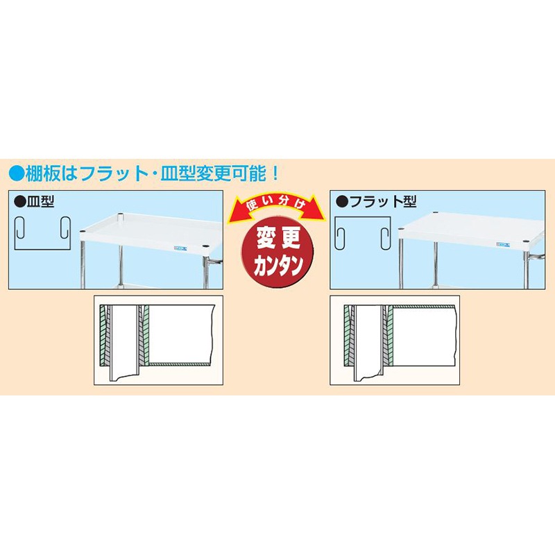 サカエ CSパールワゴン 重量タイプ ゴム車