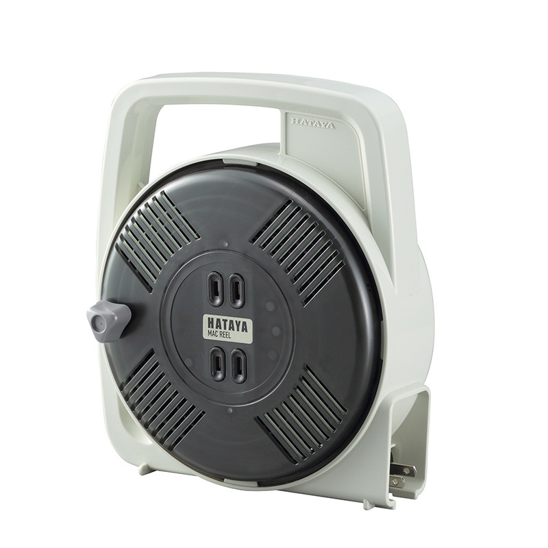 ハタヤリミテッド マックリール8m 手巻式 アイボリー MS-8-IV
