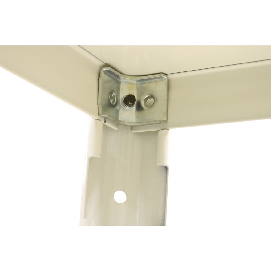 ニューファンシーラック 5WL 幅76 奥行41 高さ163cm 天地 5段 白 ホワイト 耐荷重80kg/段 スチールラック