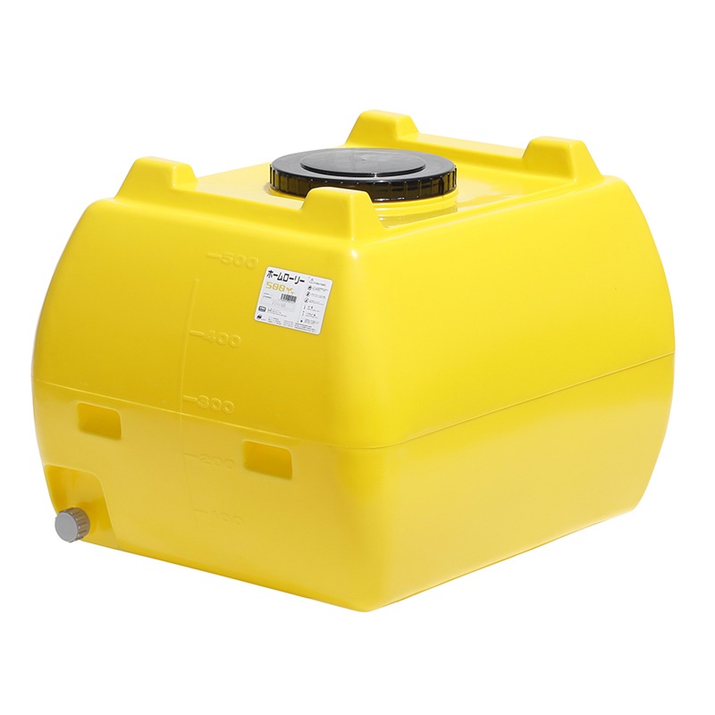 スイコー ホームローリータンク HLT-500 容量500L イエロー