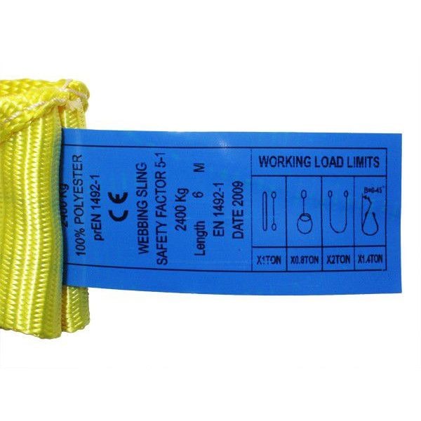 フリーク 65740 FREAK CEベルトスリングE型 使用荷重2400kg 幅75mm 長さ3.5m 吊具