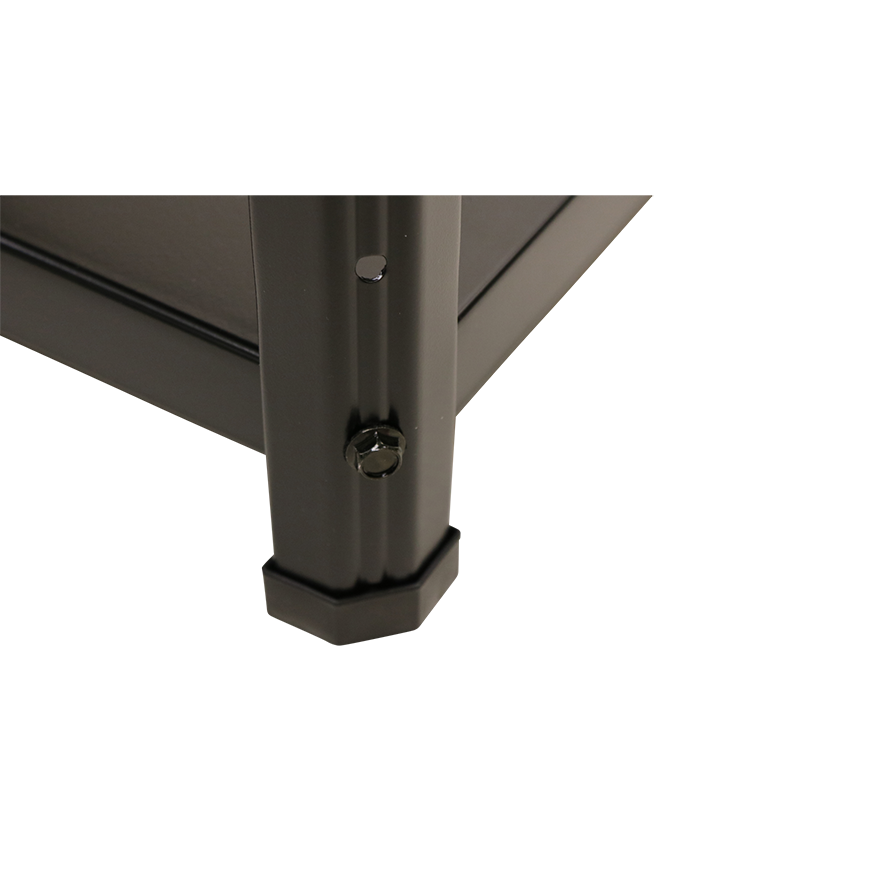 ニューファンシーラック 5BL 幅76 奥行41 高さ163cm 天地 5段 黒 ブラック 耐荷重80kg/段 スチールラック