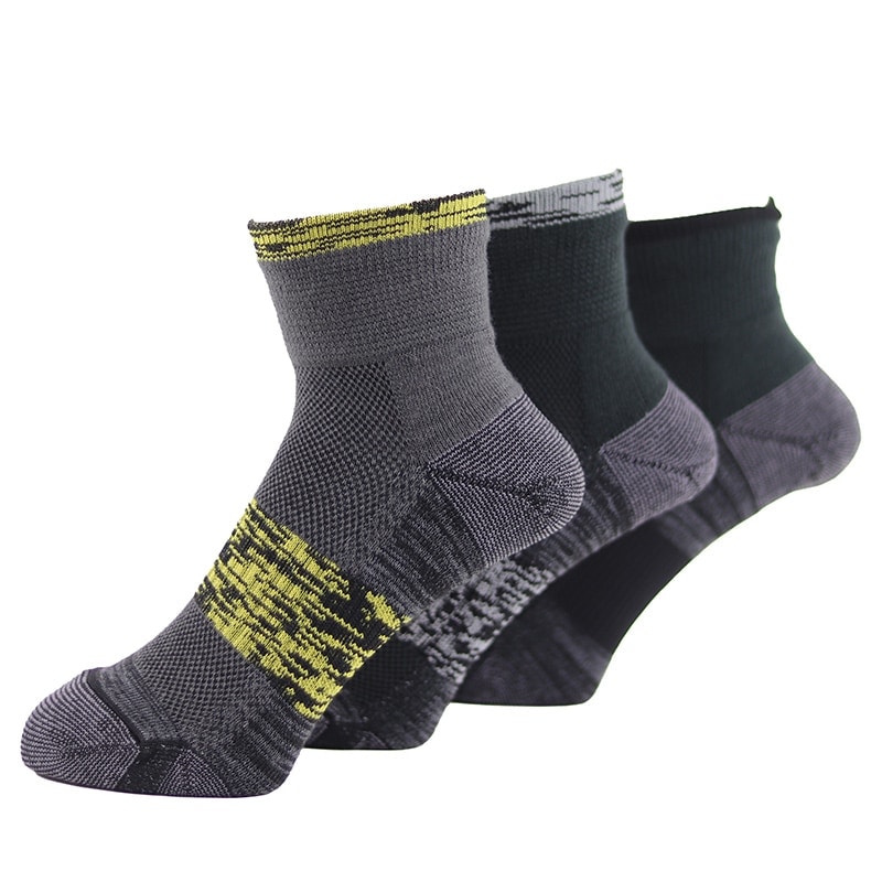 ユタカメイク ASHITOMO WORKING 疲れ対策 先丸 ショート 3P 3足組 アソート SWTS-C13 靴下