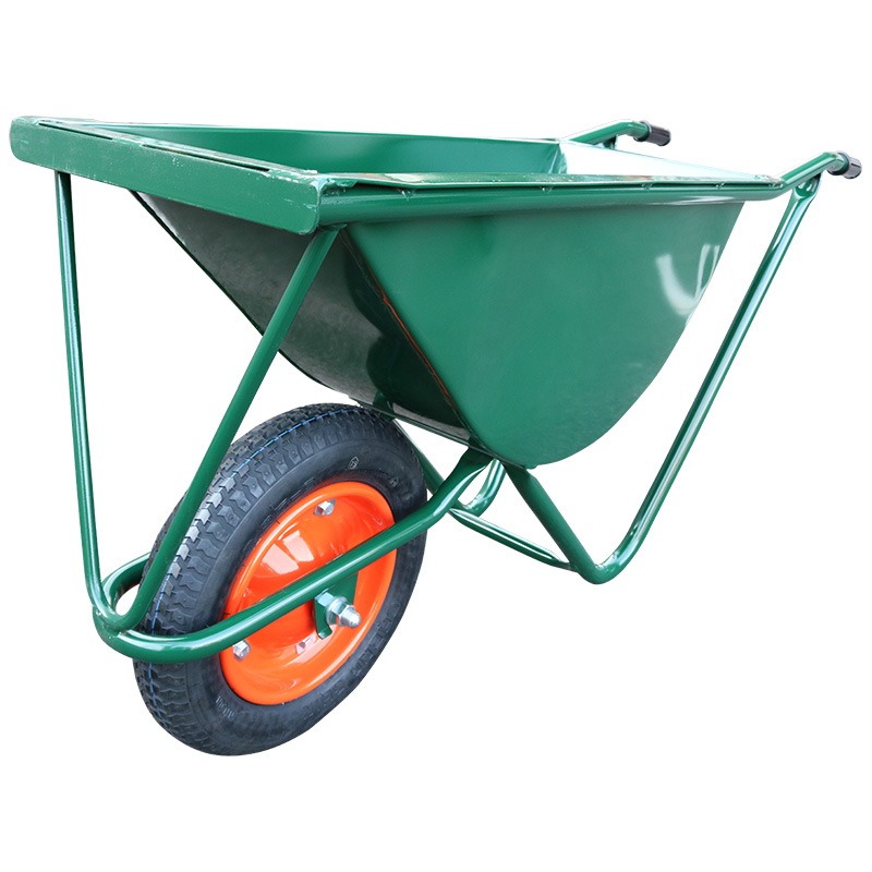 大成車輌 日本製 一輪車 カート車 幅狭タイプ 空気入り車輪