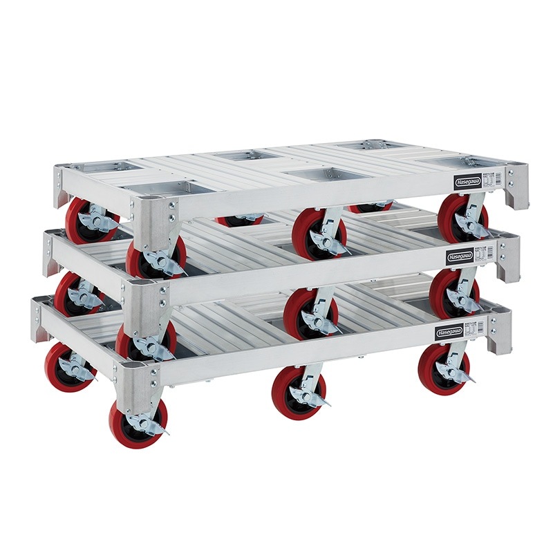 長谷川工業 イットン台車 6輪 NAC6-1275a 17650