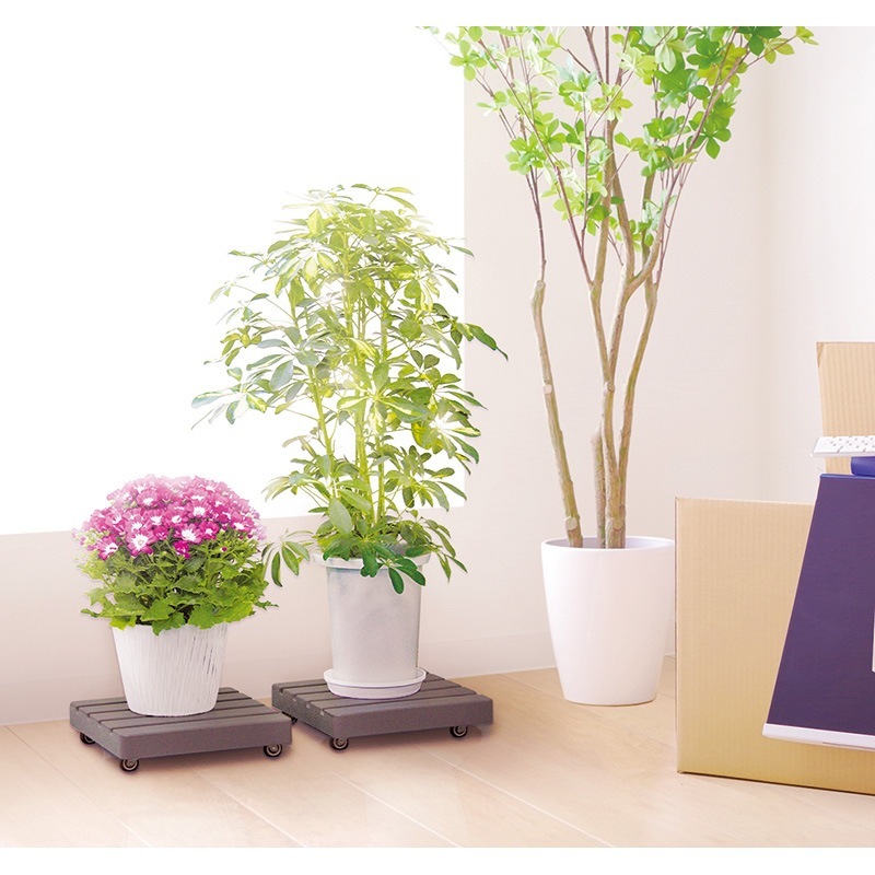 小原産業 キャスター台 CS-535 ブラウン