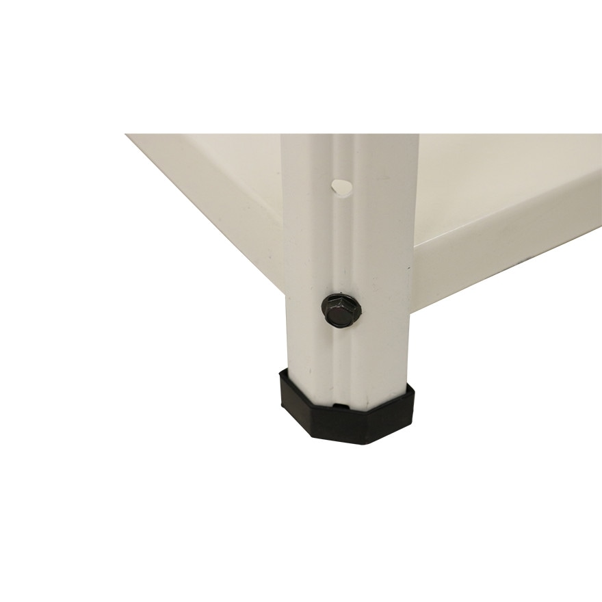 ニューファンシーラック 5WS-1P 幅61 奥行31 高さ148cm 天地 5段 白 ホワイト 耐荷重50kg/段 スチールラック