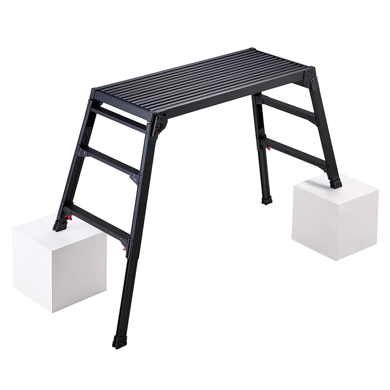 長谷川工業 脚部伸縮足場台 ブラックレーベル DRSWB-1000 10433 ｜金