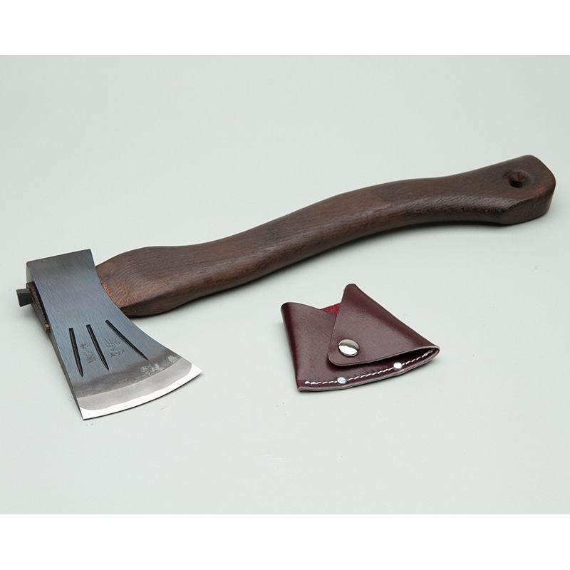 水野製作所 割込アックス 450g 焼曲柄 010-143 オノ