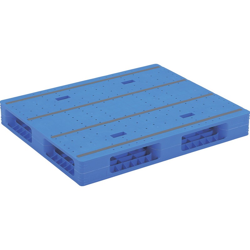 三甲 サンコー プラスチックパレット4方差し両面使用型 LX-911R4-2 ブルー