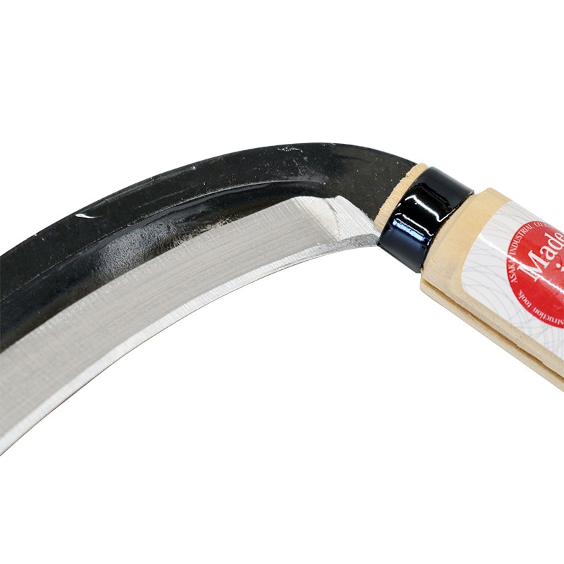 宝長久寛文作 特撰 鋼付薄鎌 165mm