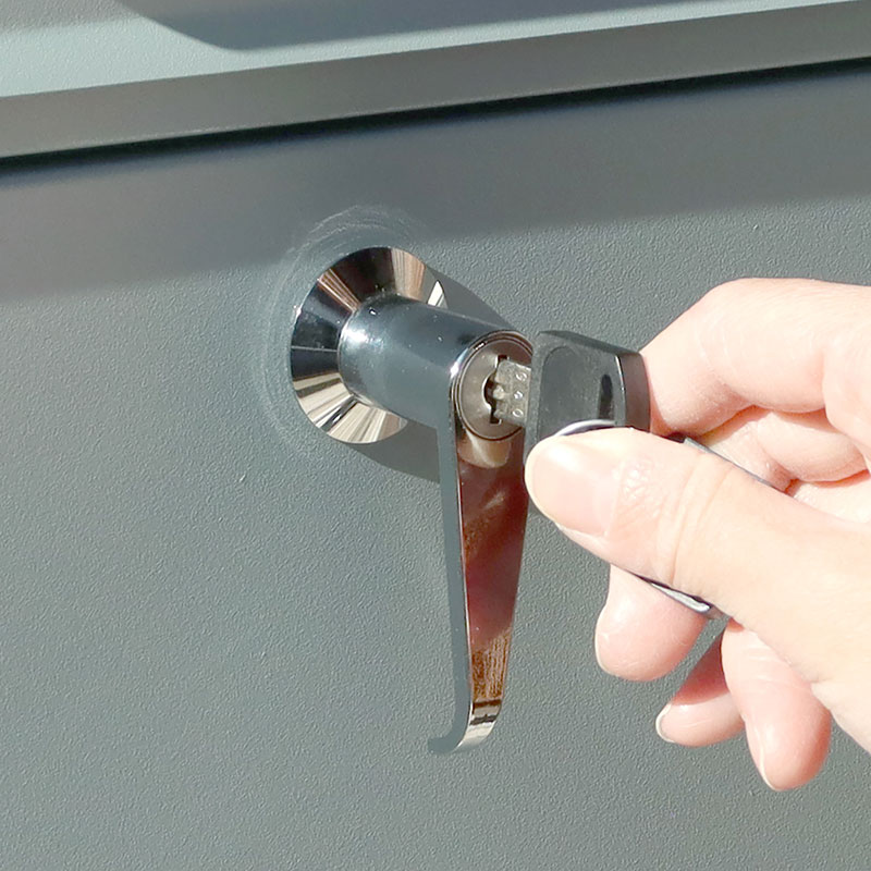 MOJYU モジュ スタンドポストGeremiaジェレミア SDM-056 ブルーグレー/ホワイト