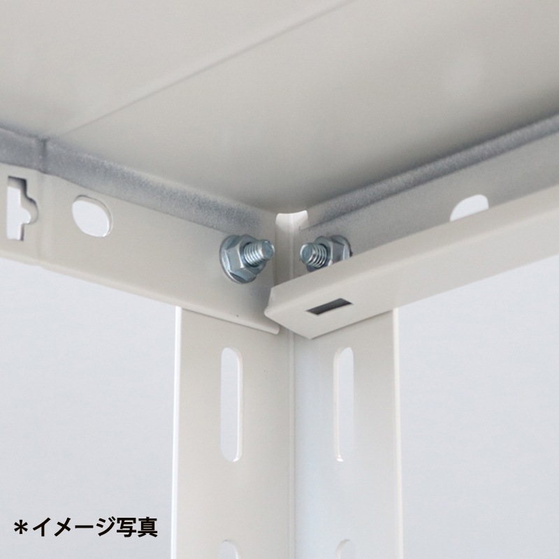 スチールラック 業務用 高さ120 幅120 奥行60cm 天地 4段 軽量 ATK型 耐荷重 120kg/段 収納棚 棚 スチール棚 ラック 日本製 アサカ ホワイト グレー 大型収納 店舗 倉庫 整理棚 事務所 物品棚 バックヤード 強力 組立ラック