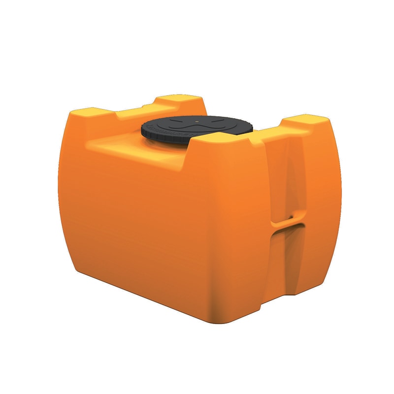 農業用タンク 500L (オレンジ色)