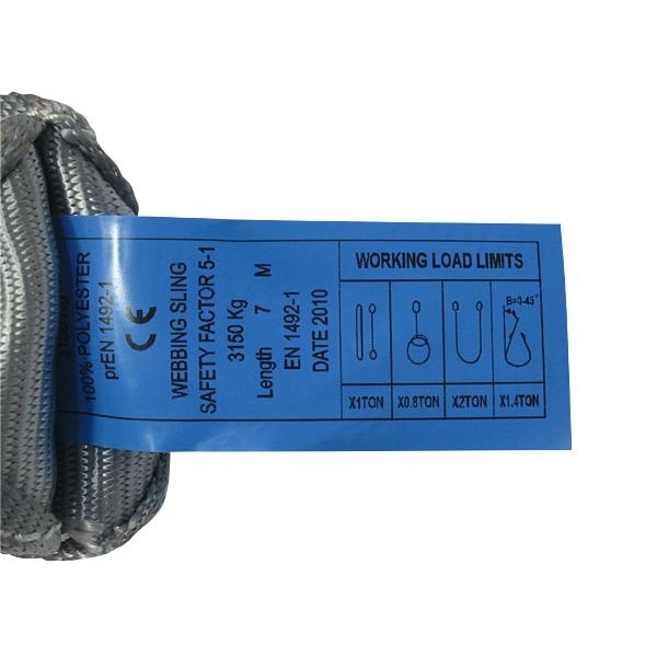 フリーク 65506 FREAK CEベルトスリングE型 使用荷重3150kg 幅100mm 長さ1m 吊具