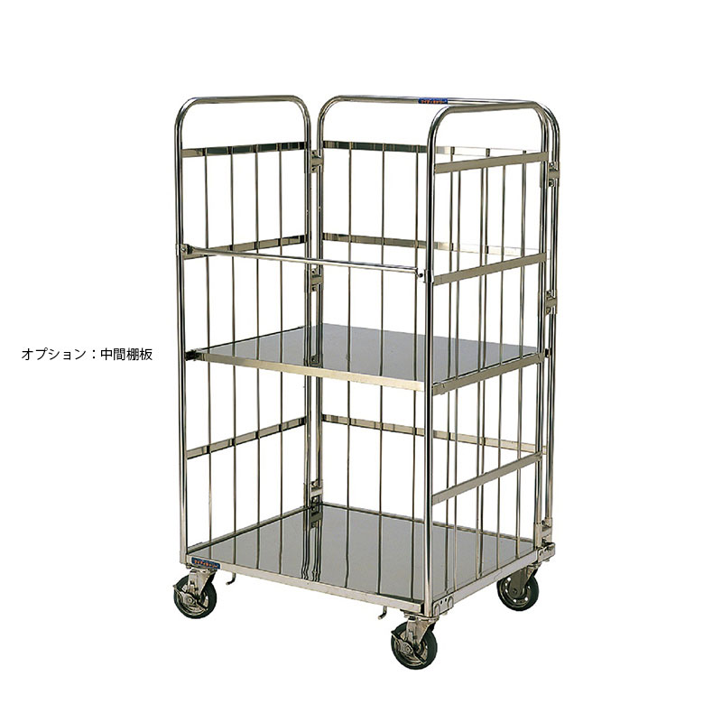 テックサス SUSロールボックスパレット用 中間棚板 TN-2F