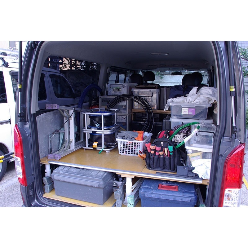 ハタヤリミテッド 段積みリール 防雨型 漏電遮断器付 DBE-30K