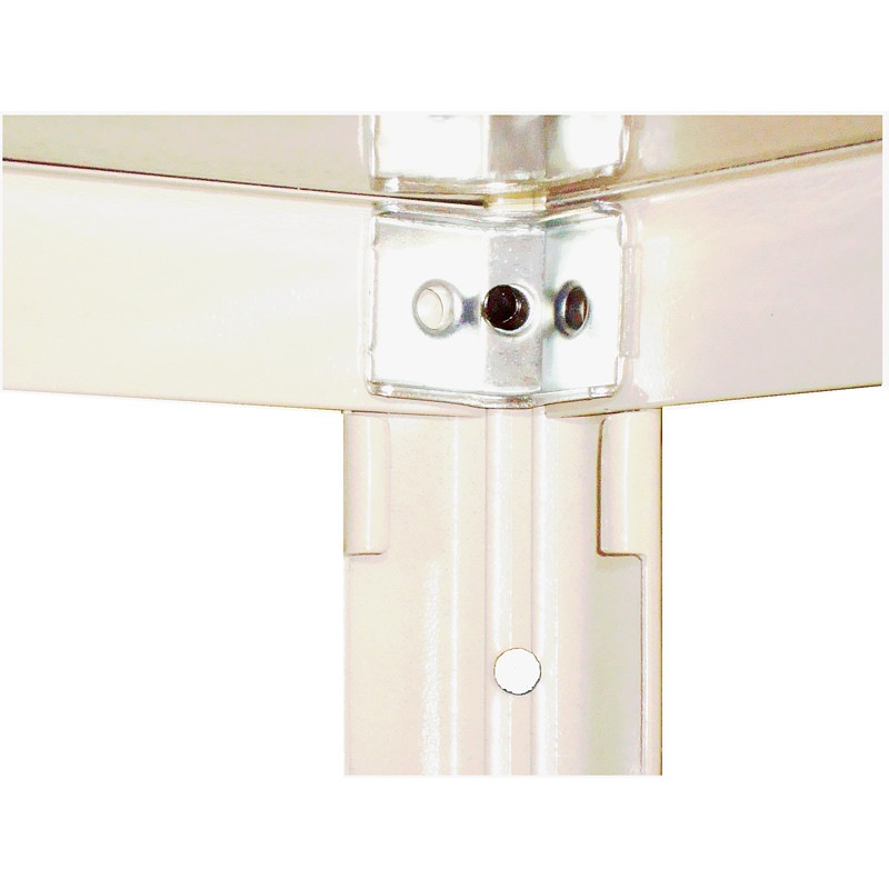 アートワンラック 3IM 幅89 奥行46 高さ179cm 天地 5段 アイボリー 耐荷重150kg/段 スチールラック