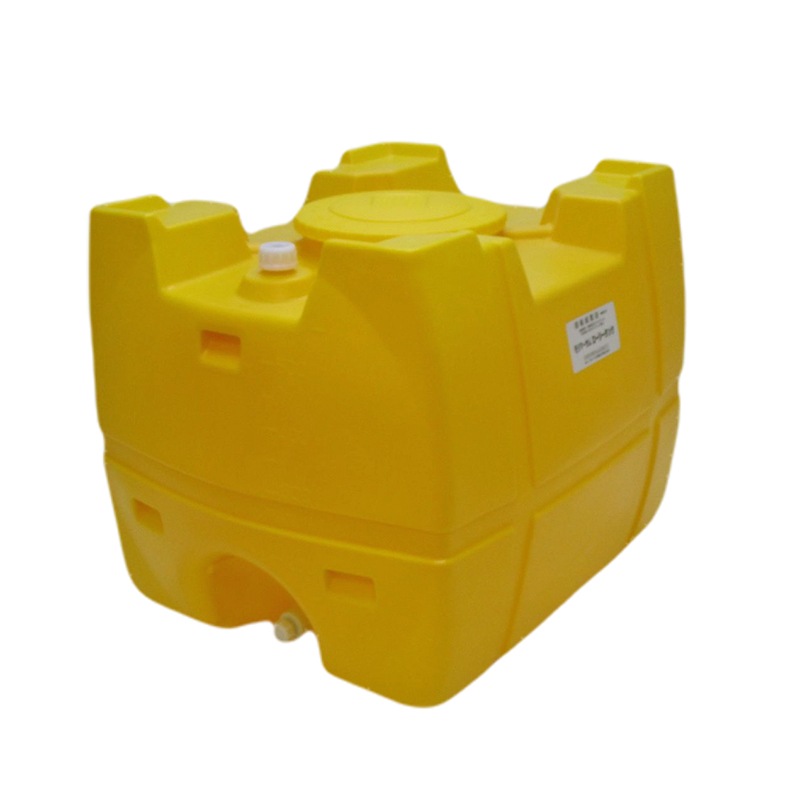 モリマーサム樹脂 ローリータンク SL-500 容量500L 黄 25Aバルブキャップ付