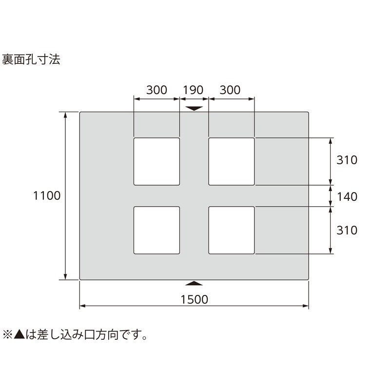 三甲 サンコー プラスチックパレット2方差し片面使用型 D-1115F グレー