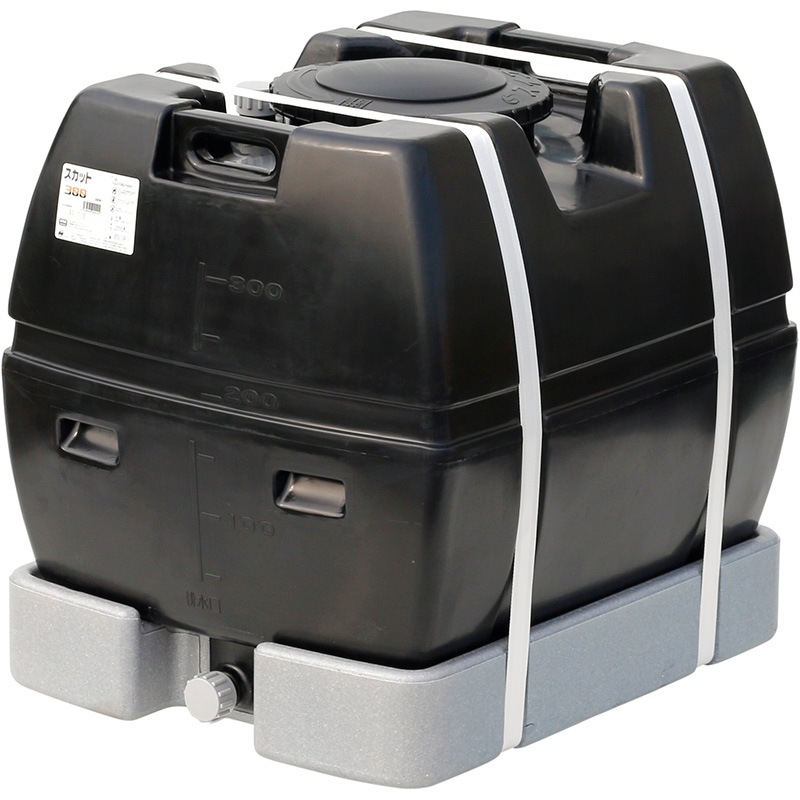 スイコー スカット300 ブラック 容量300L 完全液出し型 ローリータンク