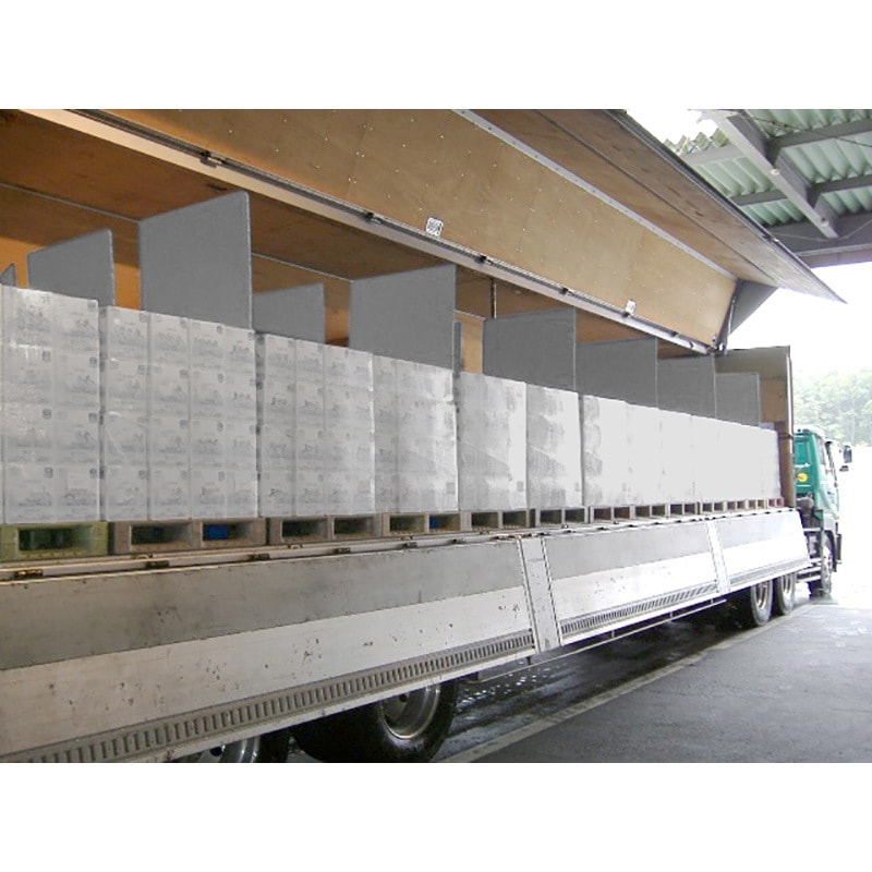 川上産業 トラック輸送軽量仕切り板 トラボ(R) 端面封止タイプ 厚み9.0