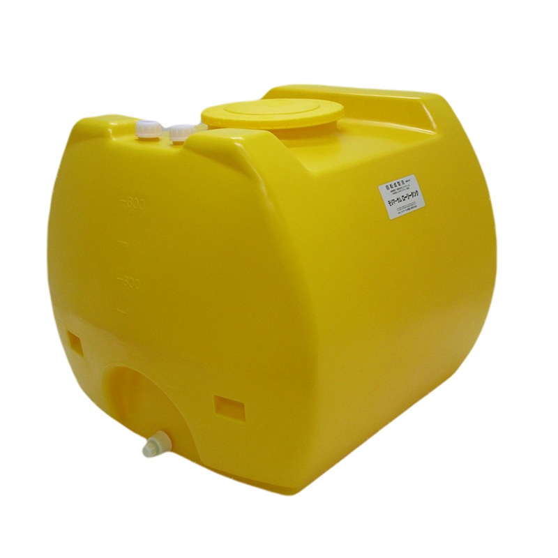 モリマーサム樹脂 ローリータンク SL-800 容量800L 黄 25Aバルブキャップ付
