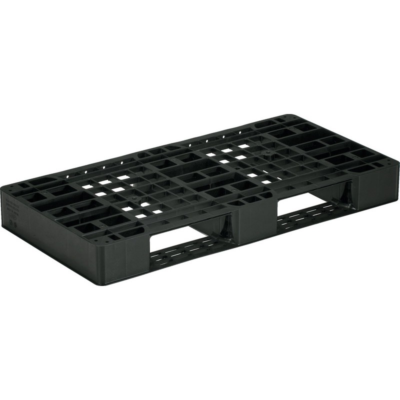 三甲 サンコー プラスチックパレット2方差し片面使用型 D2-055110 ブラック